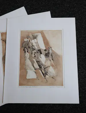 Eduard Noyons - Complete box best. uit 9 etsen "franz Kafka het proces" zeer kleine oplage! kopen? Bied vanaf 265!