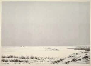 Edgar Fernhout - Wintergezicht verkocht voor € 75!