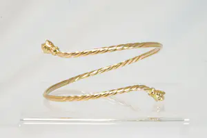 18 - 14 karaats roségouden rozenknop armband kopen? Bied vanaf 1230!