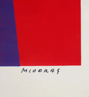 Dordevic Miodrag - Kinetische compositie - 1967 - Originele zeefdruk - Handgesigneerd kunstenaarsexemplaar kopen? Bied vanaf 100!