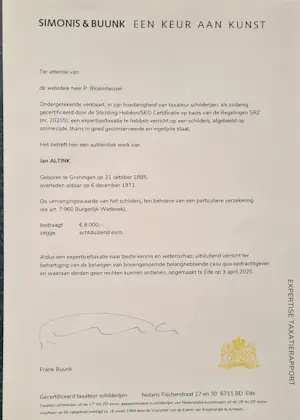 Jan Altink - Boerderij bij Essen ( Groningen). kopen? Bied vanaf 3950!