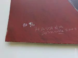 Corneille - "Havana" (La Fumeuse de Cigare) - Handgesigneerde Kleurenlitho - 2003 kopen? Bied vanaf 399!