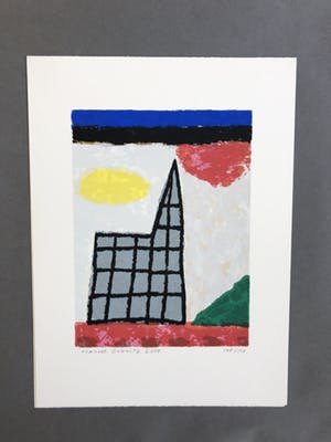 Harrie Gerritz - Landschap met kerk kopen? Bied vanaf 65!