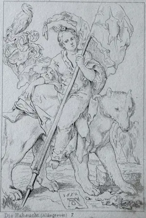 Albrecht Durer - Konvolut Bildnisse und Allegorien 2 Blätter mit 8 Motiven kopen? Bied vanaf 70!