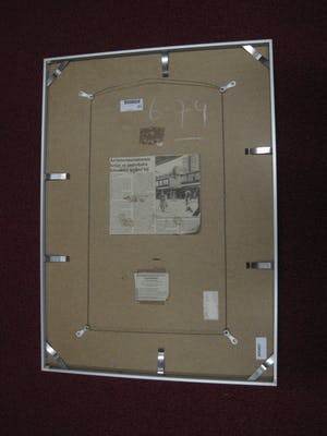 Lode Pemmelaar - Originele 1973 Pop Art Kleurenlitho "Telefooncel" kleine oplage - DE LAATSTE!! kopen? Bied vanaf 40!