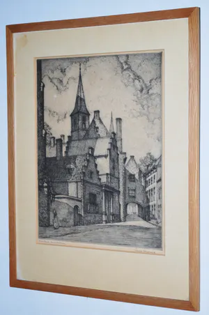 Louis Heijmans - Koorkerk Middelburg - ets kopen? Bied vanaf 50!