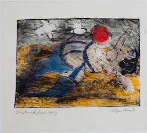 Anton Heyboer - Vrouw aan het strand kopen? Bied vanaf 360!