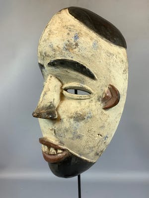 Ibibio - Tribal Used African Ibibio Mask - Nigeria. kopen? Bied vanaf 45!