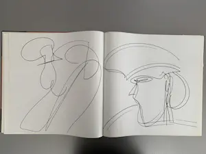 Jeanine Behaeghel - schetsboek met meer dan 160 tekeningen kaufen? Bieten Sie von 300!