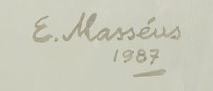 Edward Masseus - Olieverf op doek, Z.t. Stilleven - Ingelijst kopen? Bied vanaf 250!