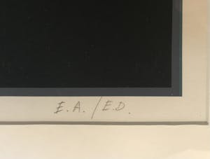 Hans Klaui - Compositie, zeefdruk - Ingelijst kopen? Bied vanaf 85!