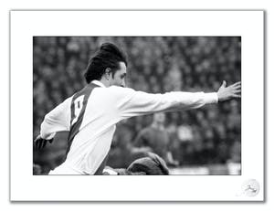 Pim Westerweel - 'Vliegende Johan-5' - Johan Cruyff 1971 NEC-Ajax kopen? Bied vanaf 120!