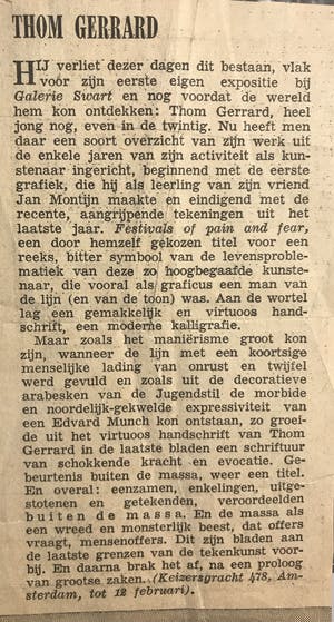 Thom Gerrard - Dodendans kopen? Bied vanaf 275!