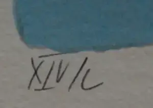 Corneille - Ingelijste zeefdruk: "Promenade C" - 1991 kopen? Bied vanaf 275!