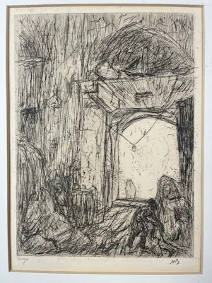 Marius Bauer - De ingang van een bazaar kopen? Bied vanaf 65!