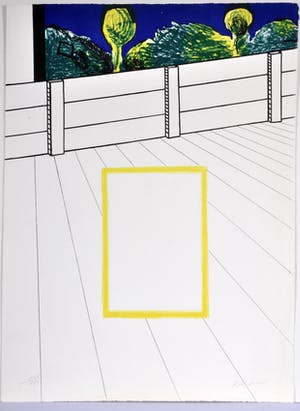 Roger Raveel - Alleen op de koer kopen? Bied vanaf 1200!