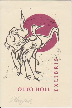 Hans Schulze - e.a: Lot van vijf handgesigneerde houtsnedes/linosnedes kopen? Bied vanaf 16!