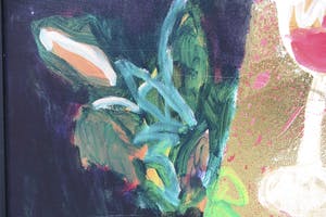 Jan Peter van Opheusden - Olieverf op doek, Zonder titel - Ingelijst (Zeer groot) kopen? Bied vanaf 350!