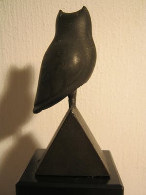 Brons (Onbekend) - Sculptuur van een uiltje kopen? Bied vanaf 40!