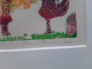 Lia van Leeuwen - Kleuren ets, Voor elkaar kopen? Bied vanaf 35!