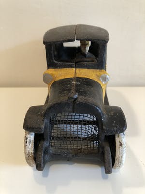 Curiosa - Vintage zware gietijzeren Yellow Cab van Arcade kopen? Bied vanaf 1!