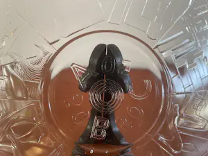 Gerard Thomassen - Kunstglazen bord 50 jaar ABC ontwerp Gerard Thomassen kopen? Bied vanaf 27!