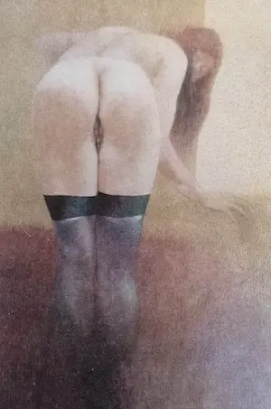 Wout Muller - vrouw op rug gezien kopen? Bied vanaf 10!