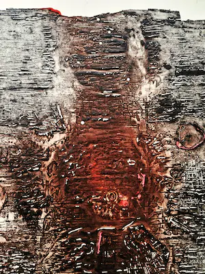 Johannes Bernards Sleper - Fascinerende -1969- Reliëfdruk "cultuurgrond III" zeer kleine oplage (3) kopen? Bied vanaf 78!