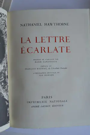 Kees van Dongen - Nathaniel Hawthorne / Kees van Dongen - 'La lettre écarlate' kopen? Bied vanaf 85!