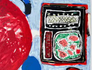 Corneille - Compositie met rode zon kopen? Bied vanaf 350!