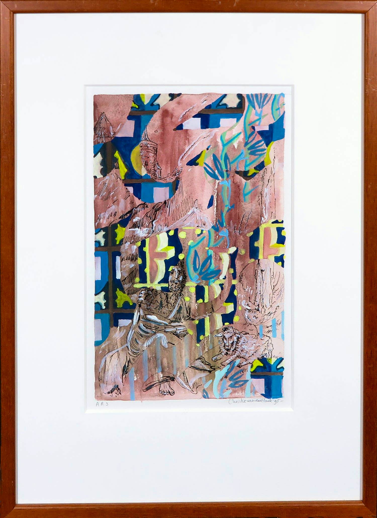 Christie van der Haak - gouache en pen kaufen? Bieten Sie von 50!