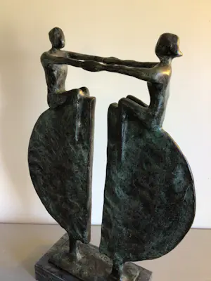 Corry Ammerlaan - “ Nieuw Perspectief “ XXL - zeldzaam kopen? Bied vanaf 1250!