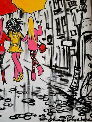 Elena Polyakova - Kalverstraat in Amsterdam kopen? Bied vanaf 65!