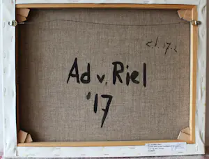 Ad van Riel - Zonder titel (17-2) kopen? Bied vanaf 120!