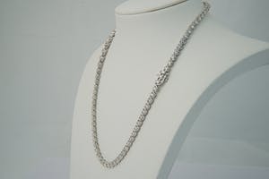 2519 - exclusief 18 krt goud & diamanten Halssieraad - ruim 11 Ct VS1/H diamant! kopen? Bied vanaf 6200!