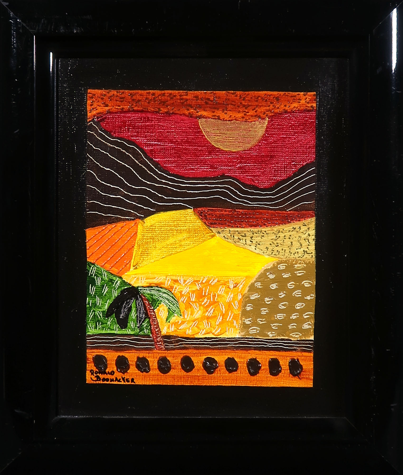 Ronald Boonacker - Acryl op doek, Tuscany Dream I - Ingelijst kopen? Bied vanaf 120!