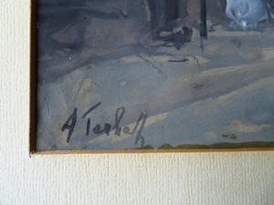 Adriaan Terhell - Dorpsgezicht kopen? Bied vanaf 55!