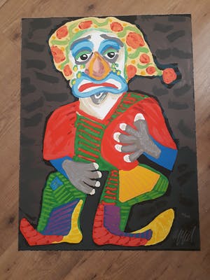 Karel Appel - Il Pagliacci kopen? Bied vanaf 1199!