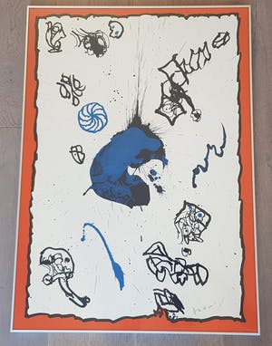 Pierre Alechinsky - litho 58/190, handgesigneerd kopen? Bied vanaf 695!