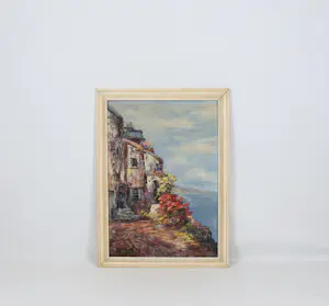 Pierre Jacobs - Huisjes aan zee, La Mortola in Italië kopen? Bied vanaf 150!