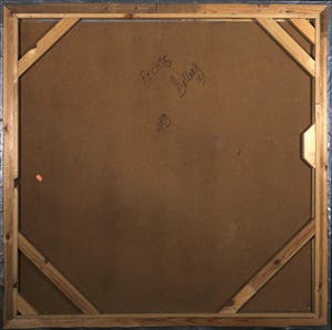 Jan Bollaert - Gemengde techniek op board, Rechts - Ingelijst (Zeer Groot) kopen? Bied vanaf 1!