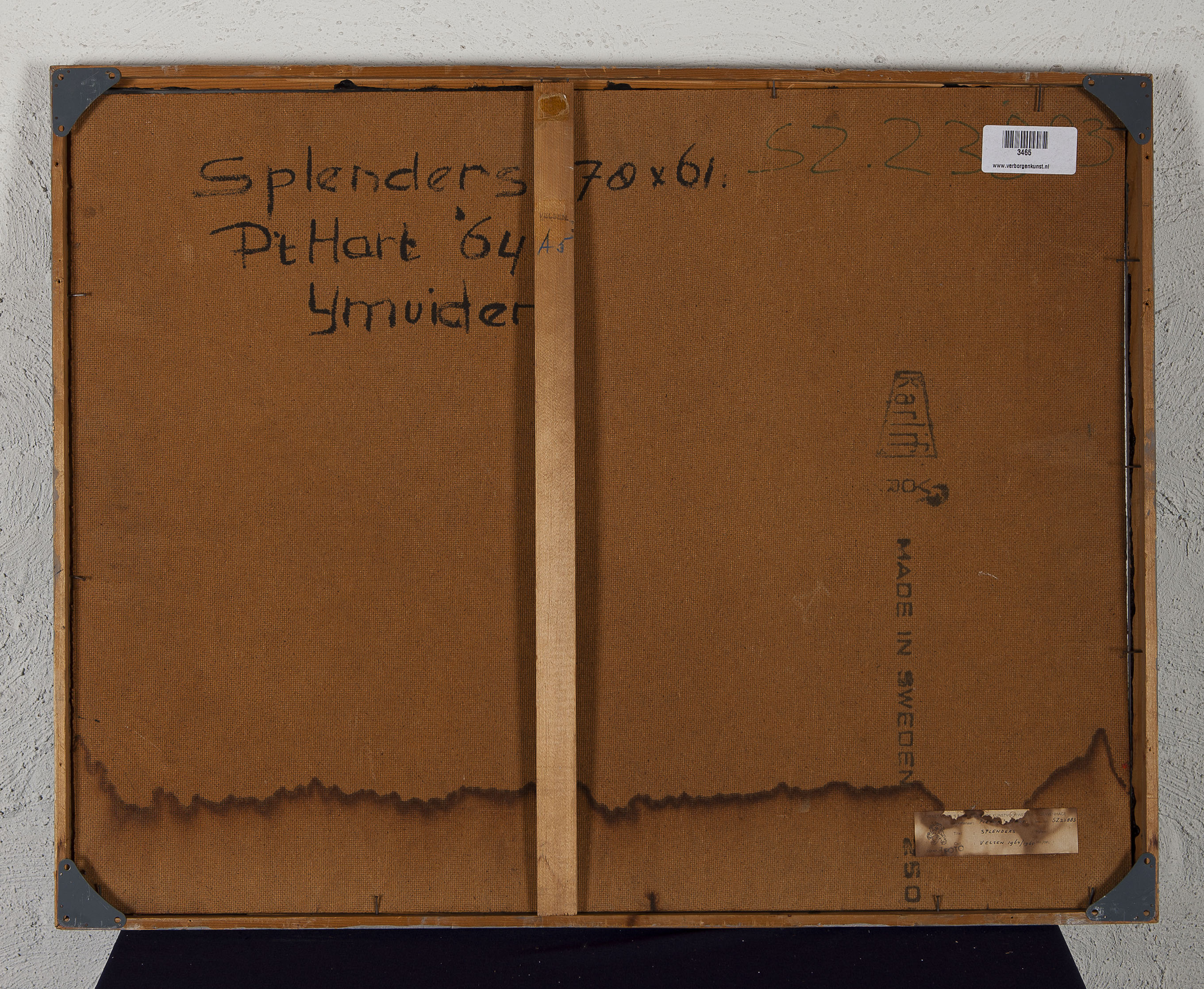 Pieter 't Hart - Splenders - Olieverf op hardboard - Gesigneerd l.o. kopen? Bied vanaf 10!