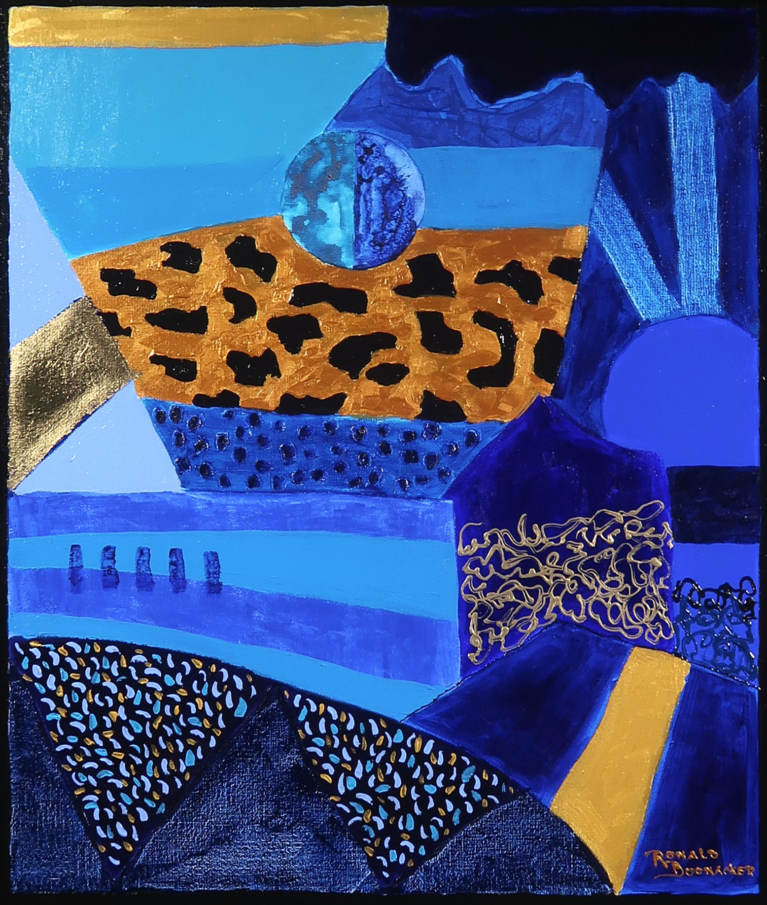 Ronald Boonacker - Acryl op doek, Plantage Orient - Ingelijst kopen? Bied vanaf 150!