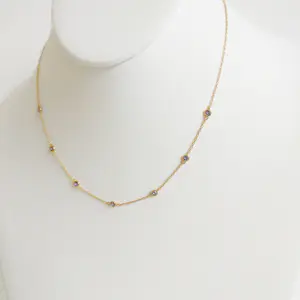 Tanzaniet ketting kopen? Bied vanaf 500!