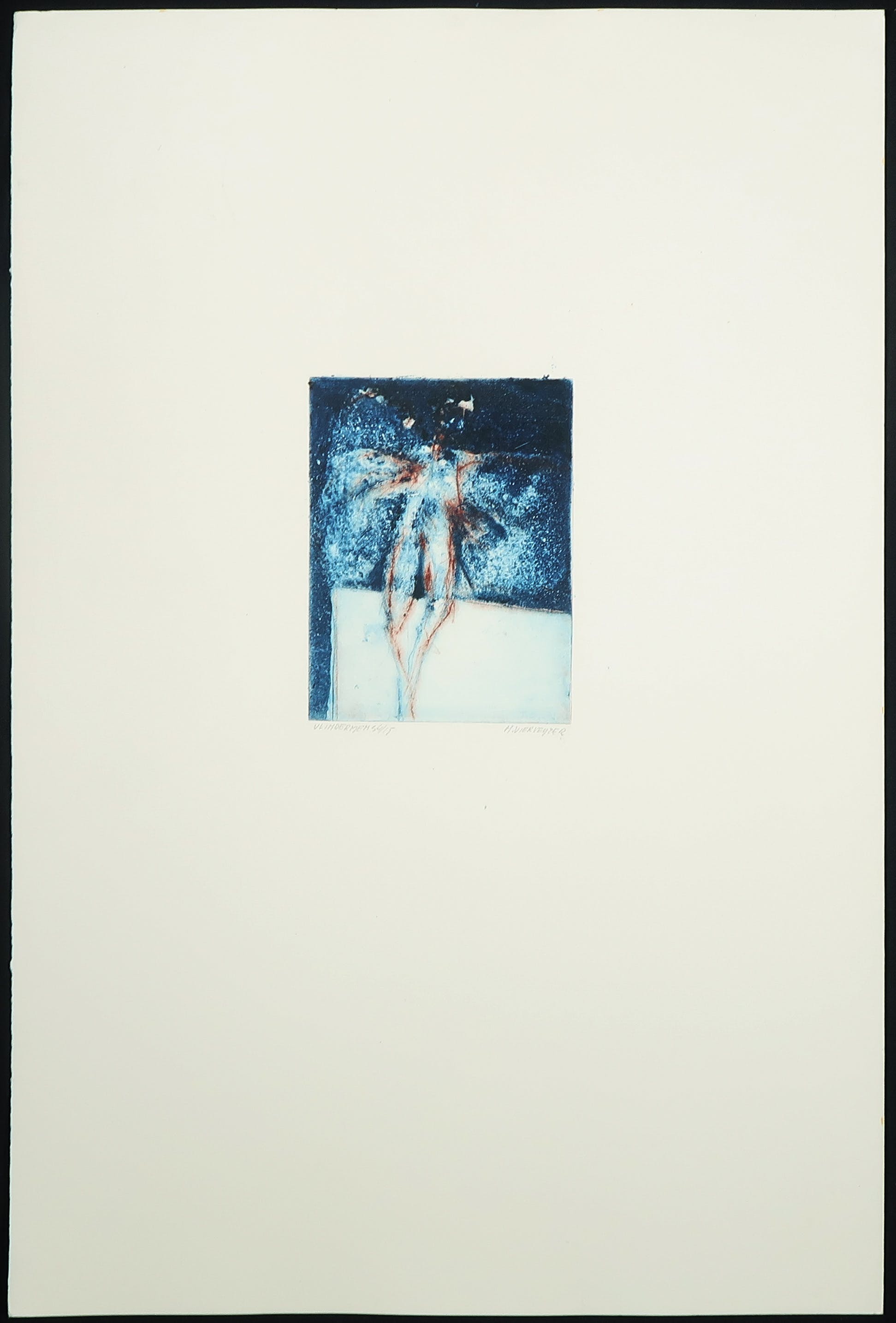 Henk Vierveijzer - Ets, Vlindermens kopen? Bied vanaf 1!