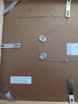 Wim Hofman - Winterlandschap Zeeland kopen? Bied vanaf 250!