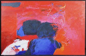 Franscz Witte - Acryl op doek, Het hier en nu (groot) kopen? Bied vanaf 50!