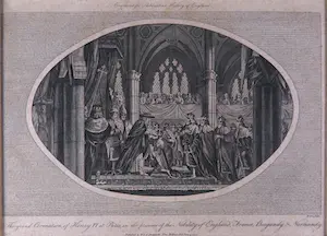 Niet of onleesbaar gesigneerd - Lot van vier gravures, Ashburton's History of England kopen? Bied vanaf 1!