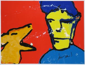 Herman Brood - Zeefdruk, Herman & Iggy - Ingelijst kopen? Bied vanaf 300!