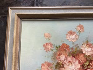 Niet of onleesbaar gesigneerd - Pot met vloemen. kopen? Bied vanaf 1!